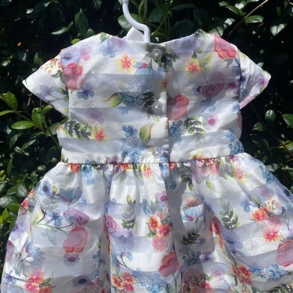 Special Occasion by Marmellata Floral 3 Tier Toddler Dress - Picture 4 of 9
